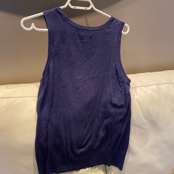 Sleeveless Top débardeur blue - Picture 2 of 3